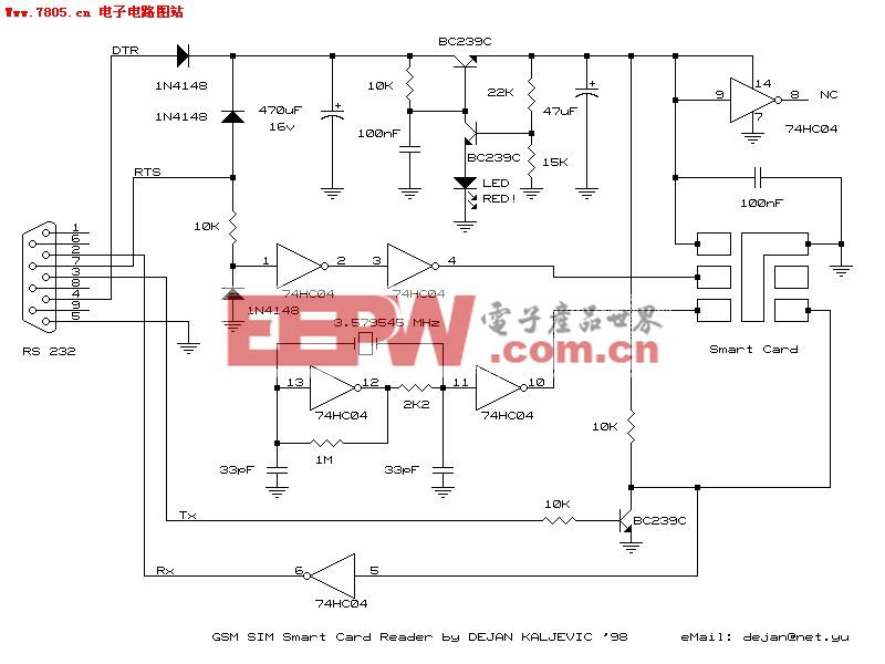 一卡多號讀卡器原理圖與電路解析——電子產品世界指南